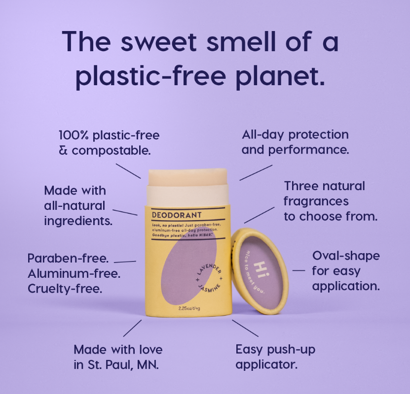 HiBAR - HiBAR Lavender + Jasmine Deodorant HiBAR