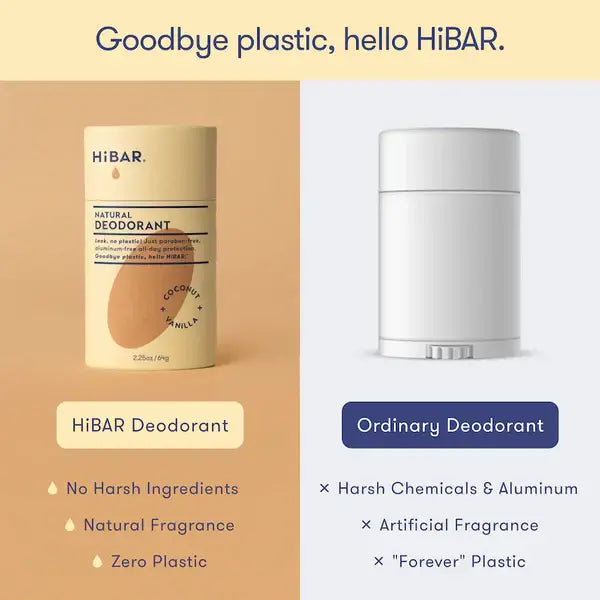HiBAR Deodorant Coconut + Vanilla HiBAR