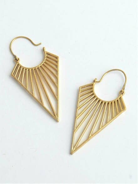 Fair Anita - Geometric Triangle Hoops Fair Anita