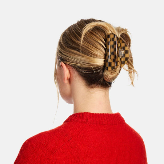 Checker Claw in Mocha CHUNKS