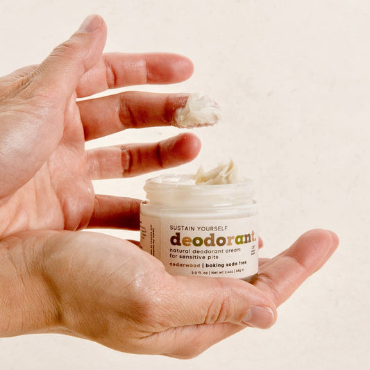 Cedarwood Deodorant Cream Sustain Yourself