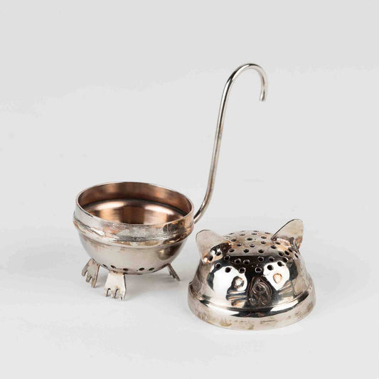 Billee Standing Cat Tea Ball Infuser Ten Thousand Villages