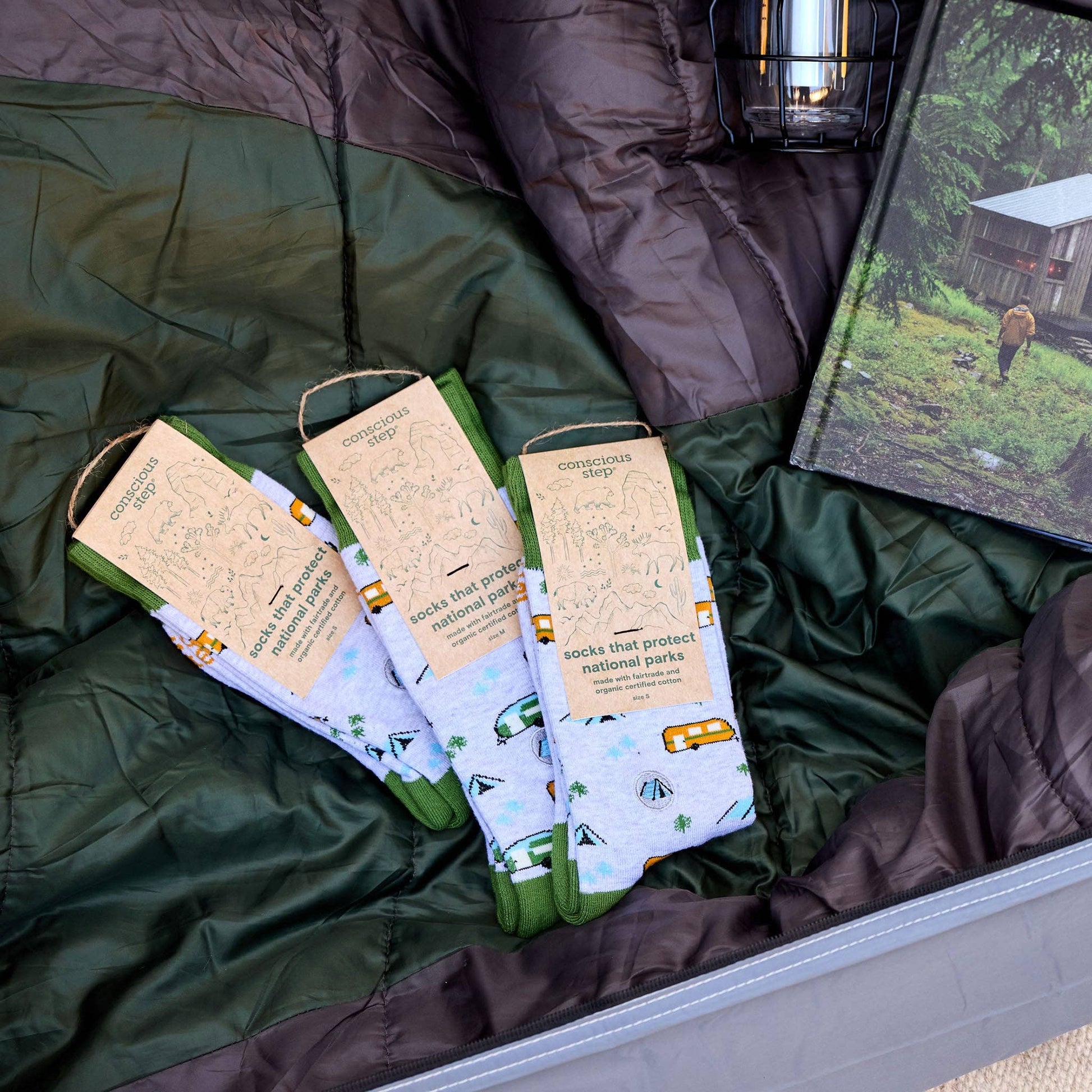Socks that Protect National Parks (Green Campers) Conscious Step