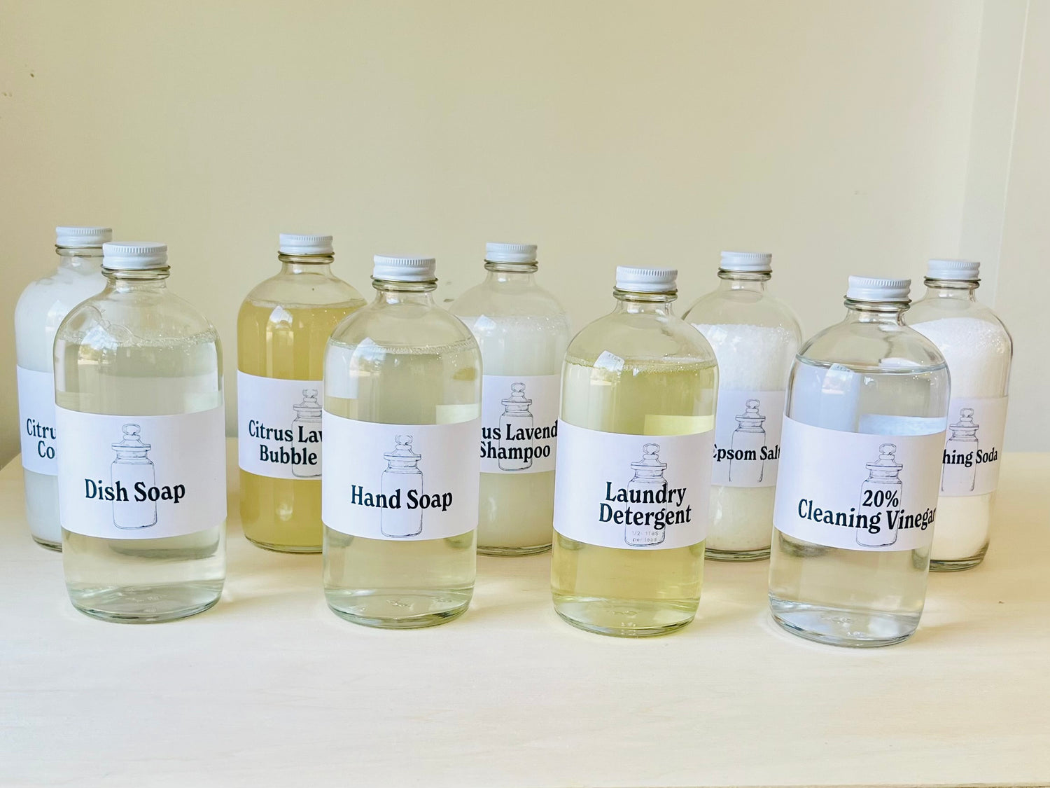 cleaning and bath and body refills available for deliver in twin cities saint paul Minnesota evergreen collective