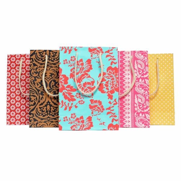 Eco-Friendly Gift Bags - Assorted Medium Matr Boomie Fair Trade