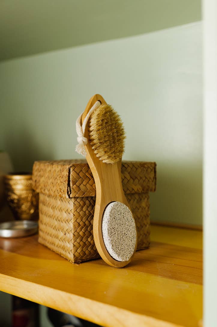 Bamboo Pedicure Brush Bamboo Switch