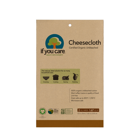If You Care - Certified Organic Unbleached Cheesecloth If You Care