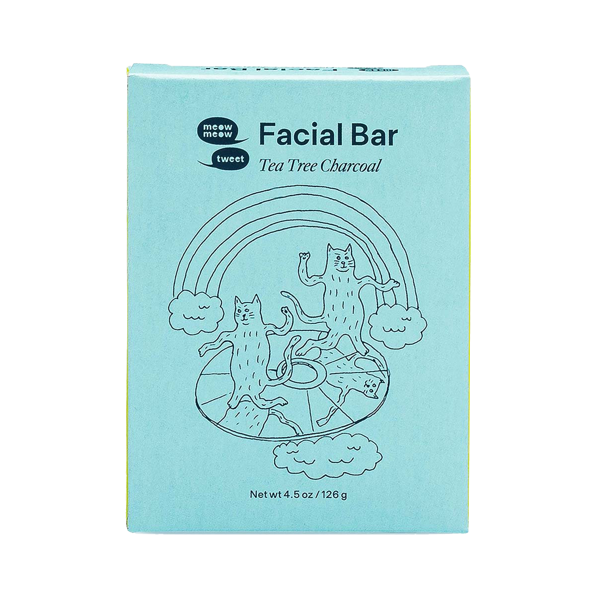 Meow Meow Tweet - Tea Tree Charcoal Facial Soap Meow Meow Tweet