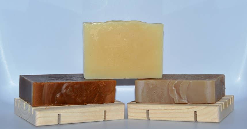 Lanolin Wool Wash Bar Soap: Rosewood Sheepish Grins