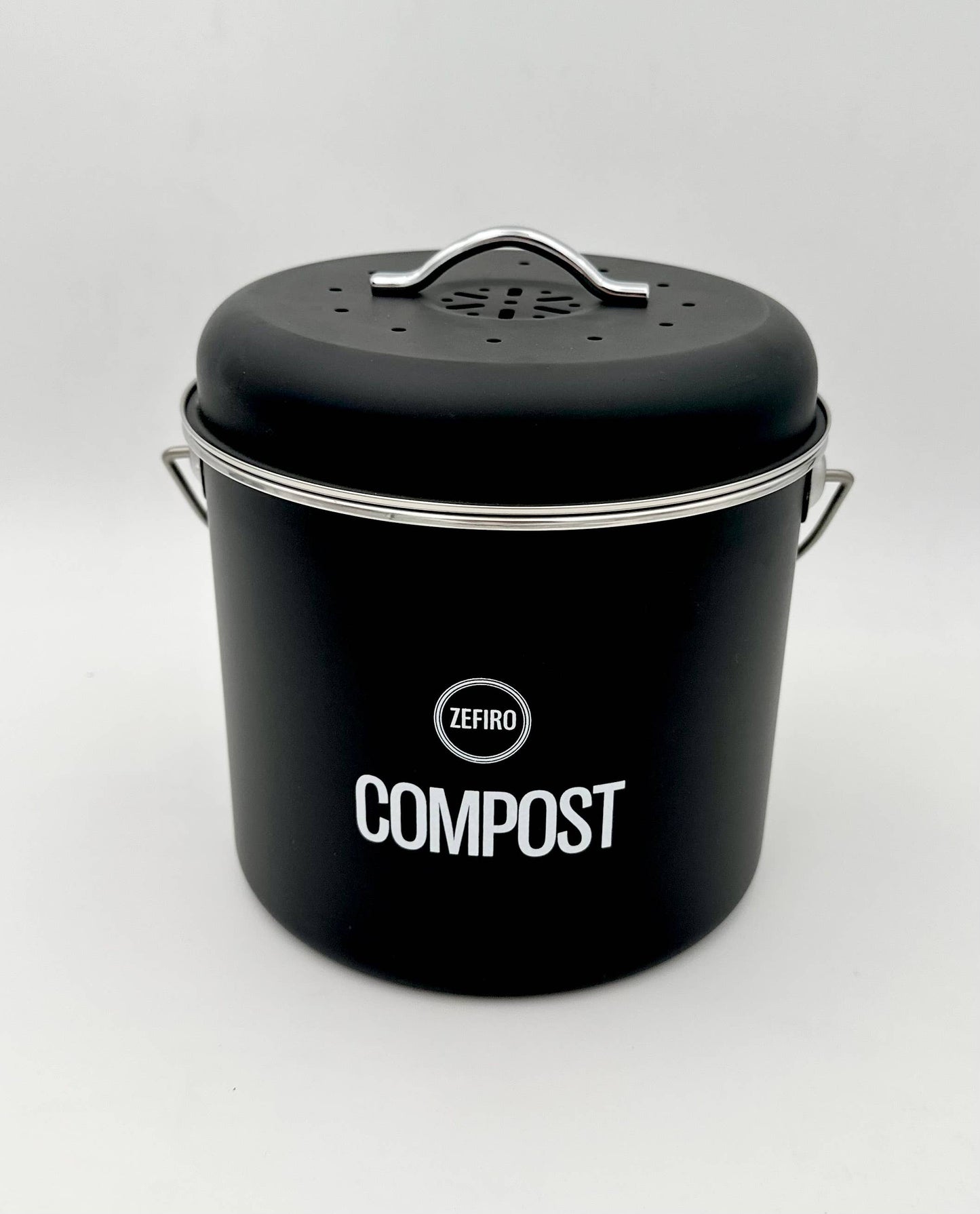 Zefiro - Compost Bin 0.8 Gallons - Black Zefiro