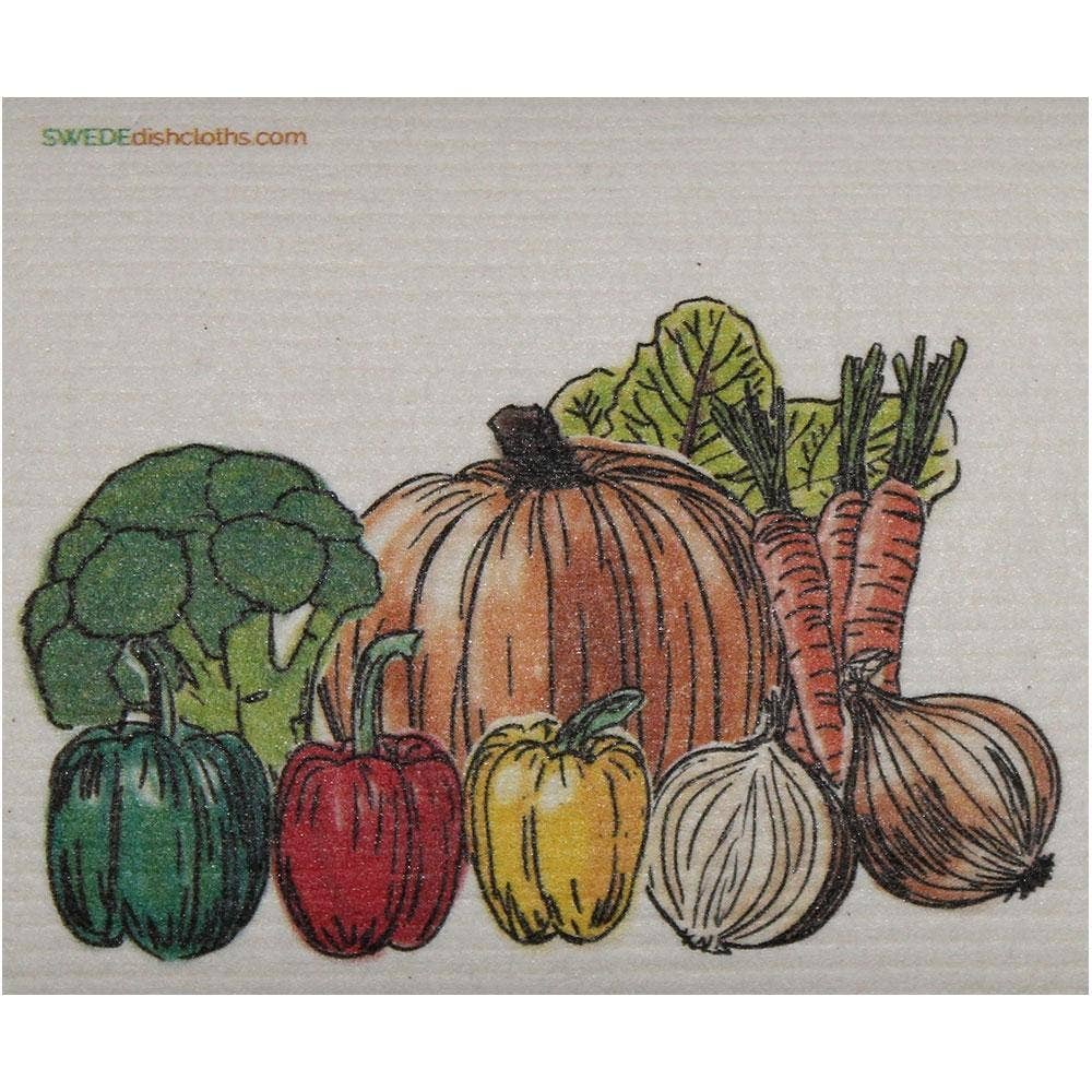 SWEDEdishcloths - Swedish Dishcloth Fresh Vegetables Spongecloth SWEDEdishcloths