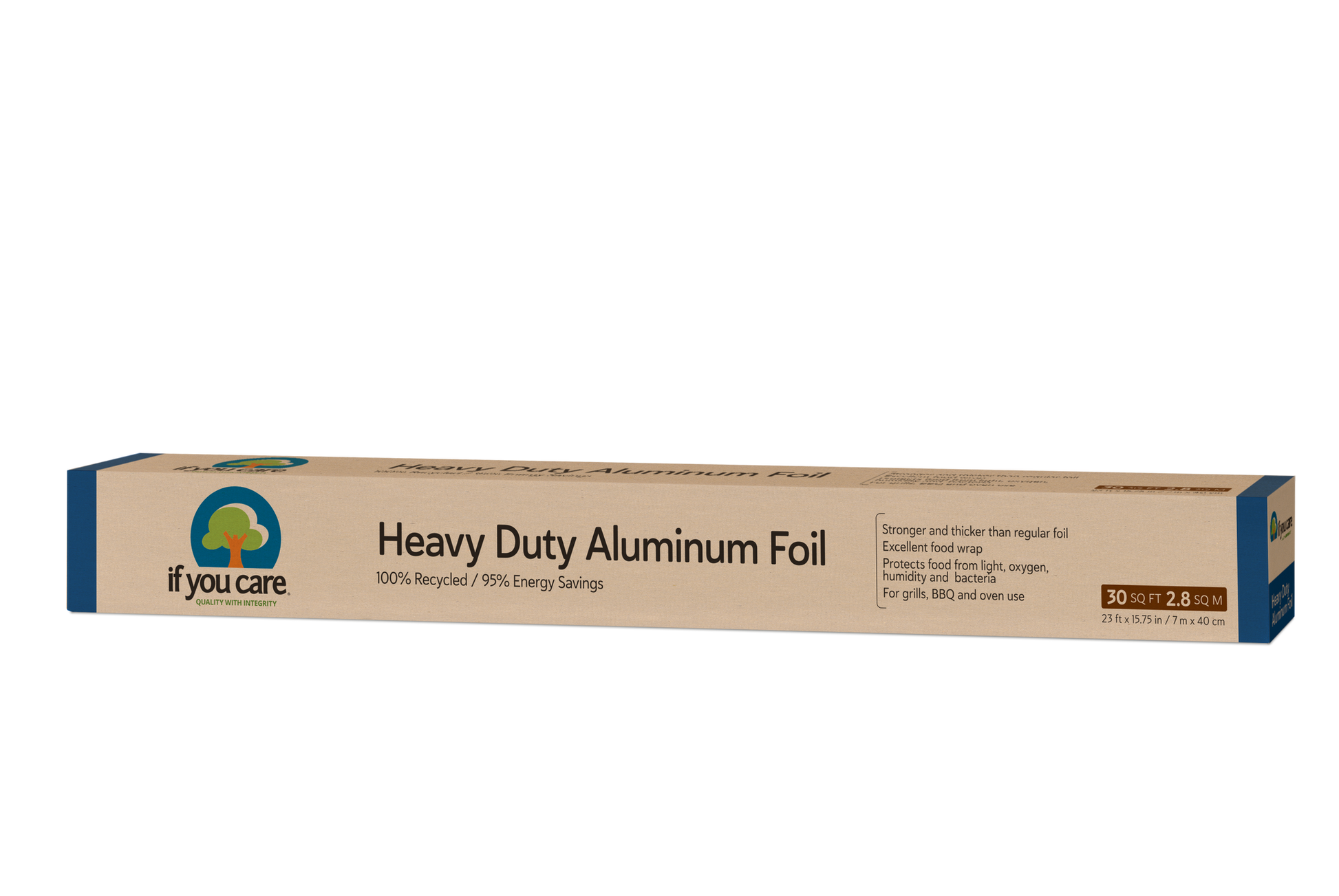 If You Care - 100% Recycled Heavy Duty Aluminum Foil If You Care