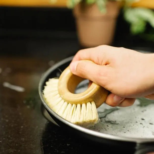 Bamboo Round Veggie Brush Bamboo Switch
