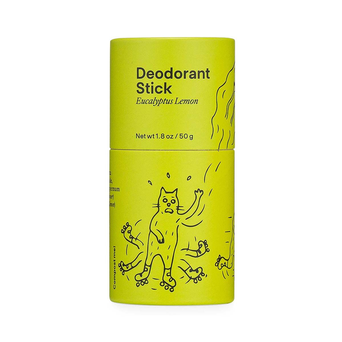 Eucalyptus Lemon Deodorant Stick Meow Meow Tweet