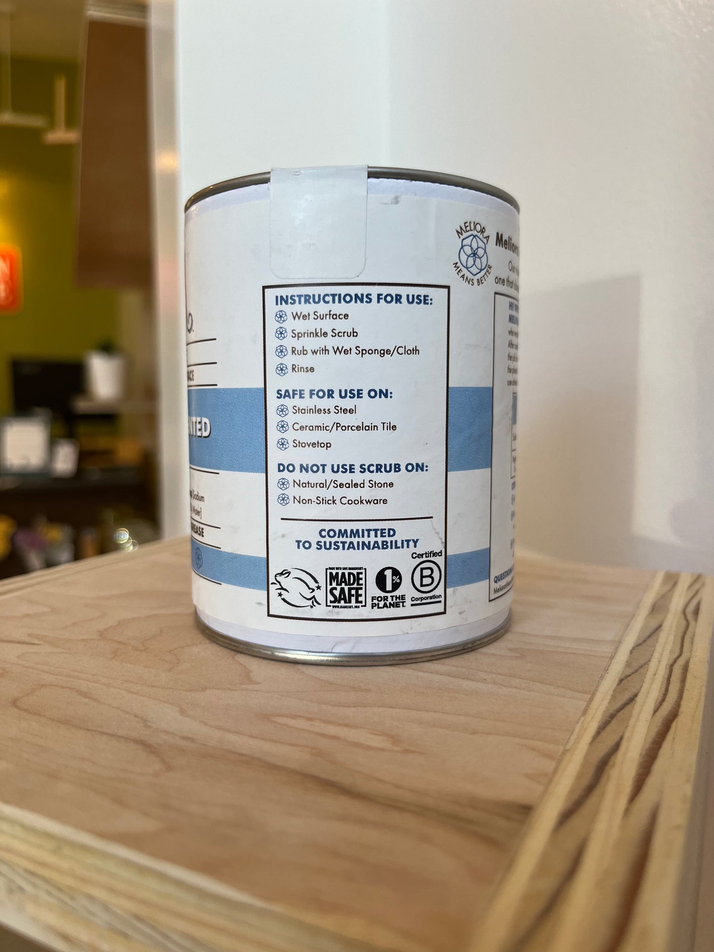 Gentle Home Cleaning Scrub Meliora
