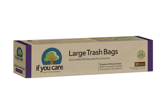 If You Care - 30 Gallon Certified 89% Recycled Post Consumer Large If You Care