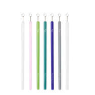 8" Straight Classic Variety Glass Straw Simply Straws