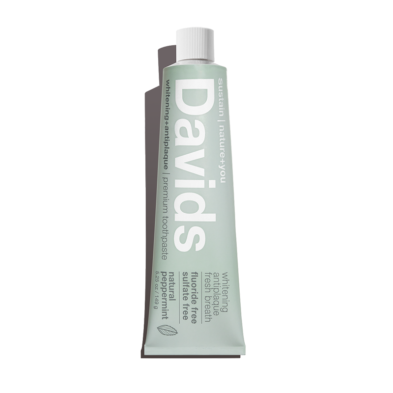 Davids Natural Toothpaste - Davids premium toothpaste / peppermint Davids Natural Toothpaste
