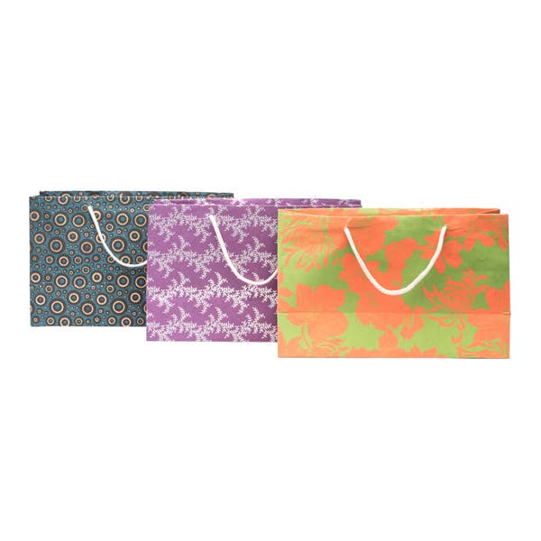 Eco-Friendly Gift Bag - Assorted Wide Matr Boomie Fair Trade