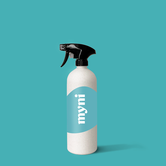 750ml wheat straw spray bottle teal Myni