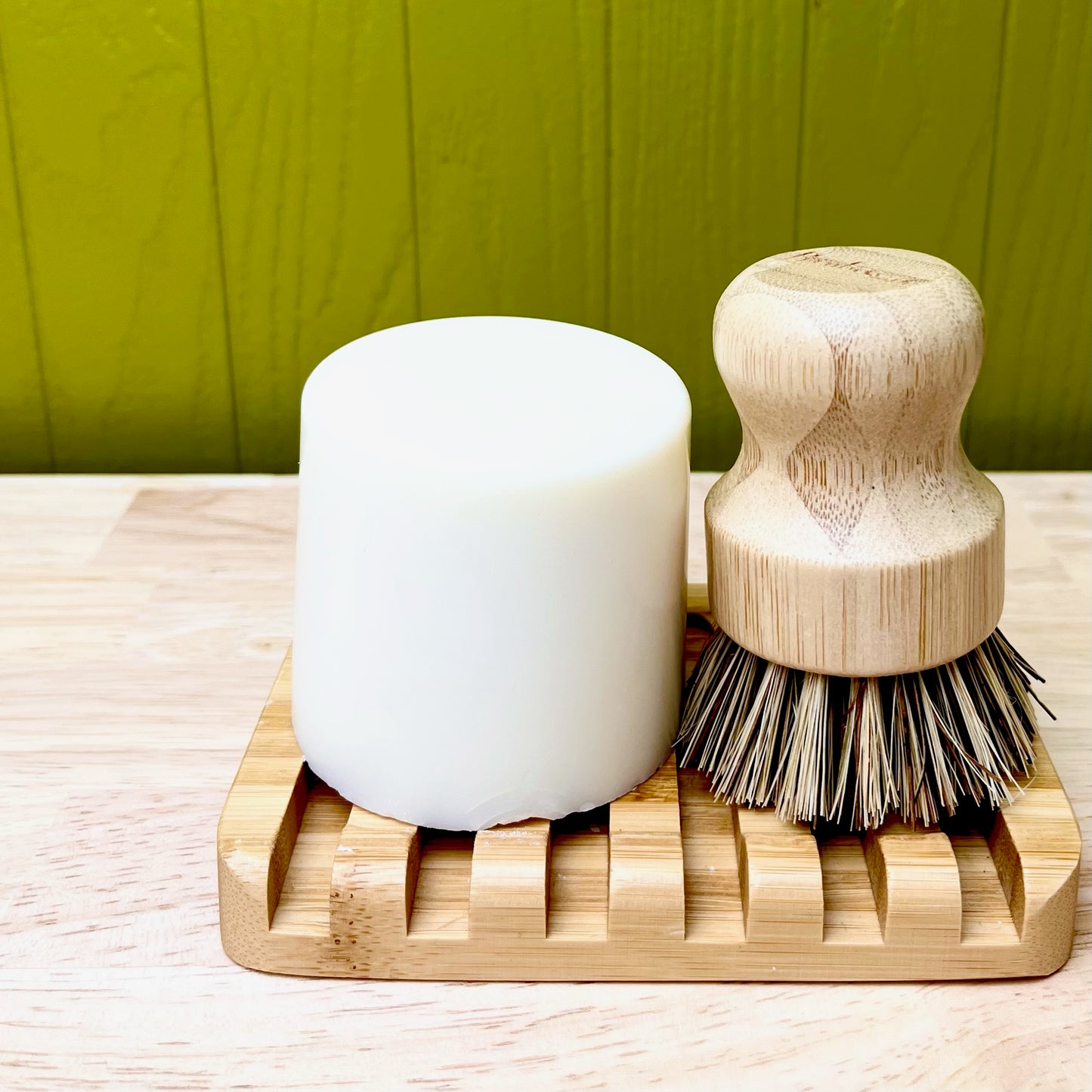 Plastic Free Solid Dish Soap - Lemon Meliora