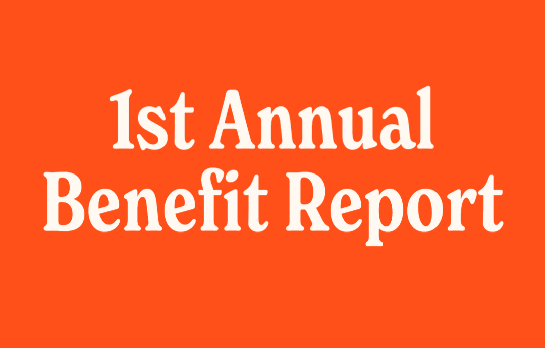 1st Annual Benefit Report | Evergreen Collective