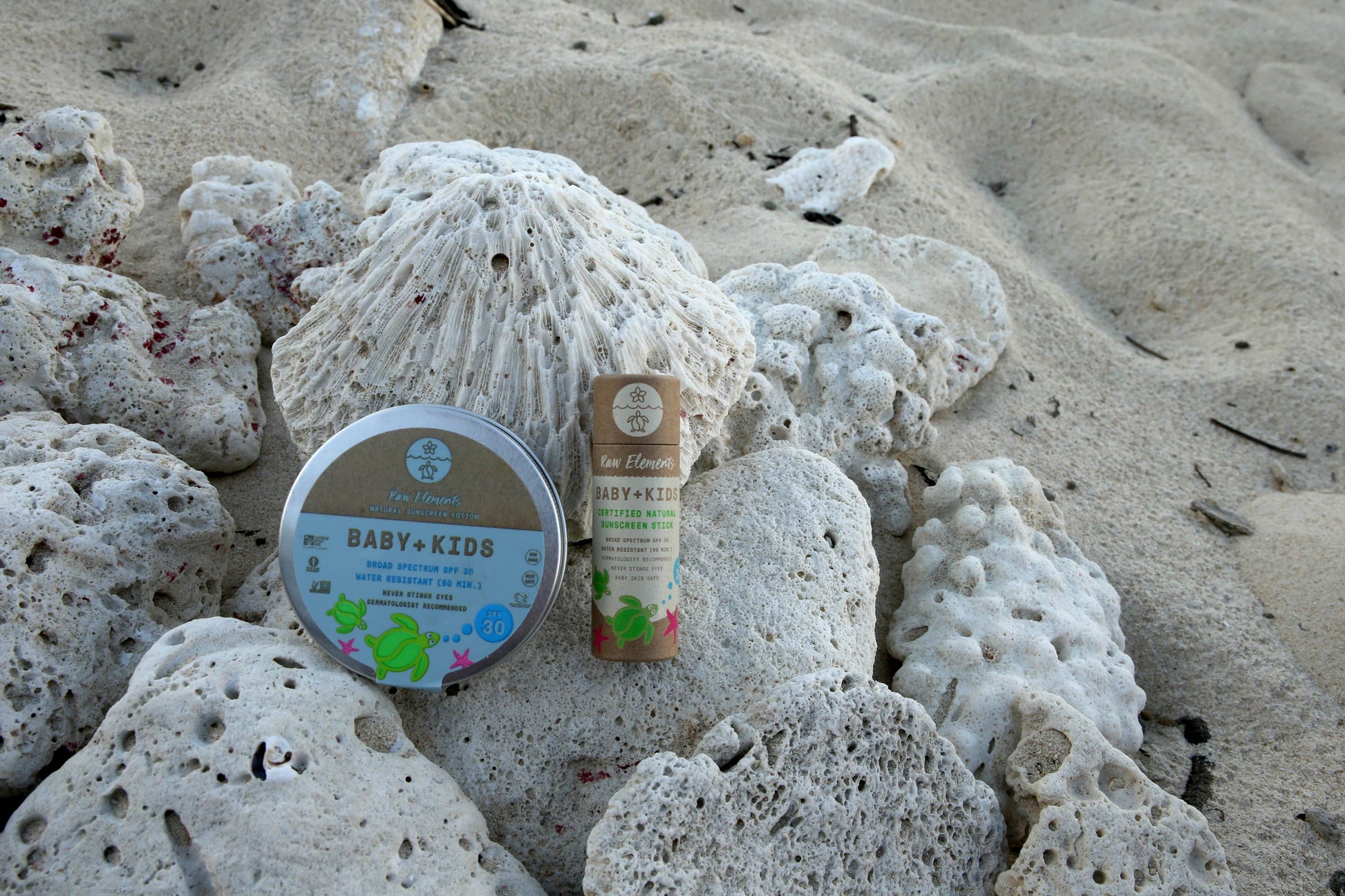 RAW ELEMENTS BABY + KIDS PAPER STICK SPF 30 Raw Elements