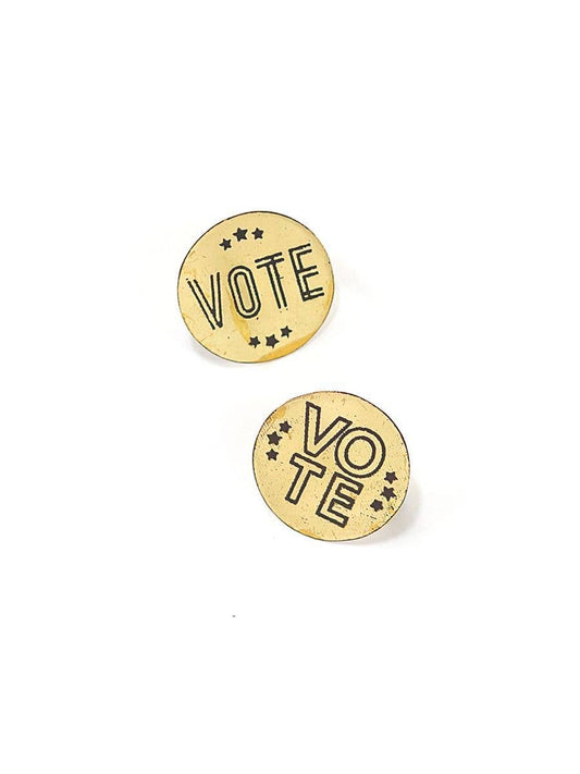 Vote Pin - Horizontal Letters Fair Anita