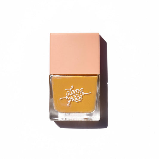 Non-Toxic Nail Polish - Goldenrod Glam & Grace