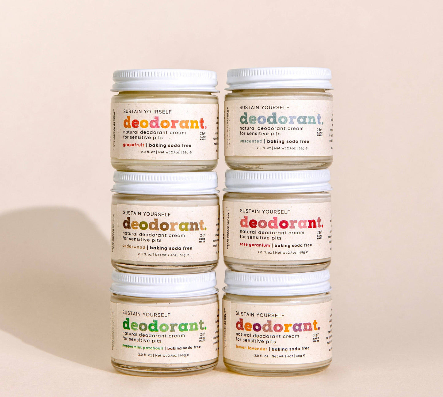 Grapefruit Deodorant Cream Sustain Yourself