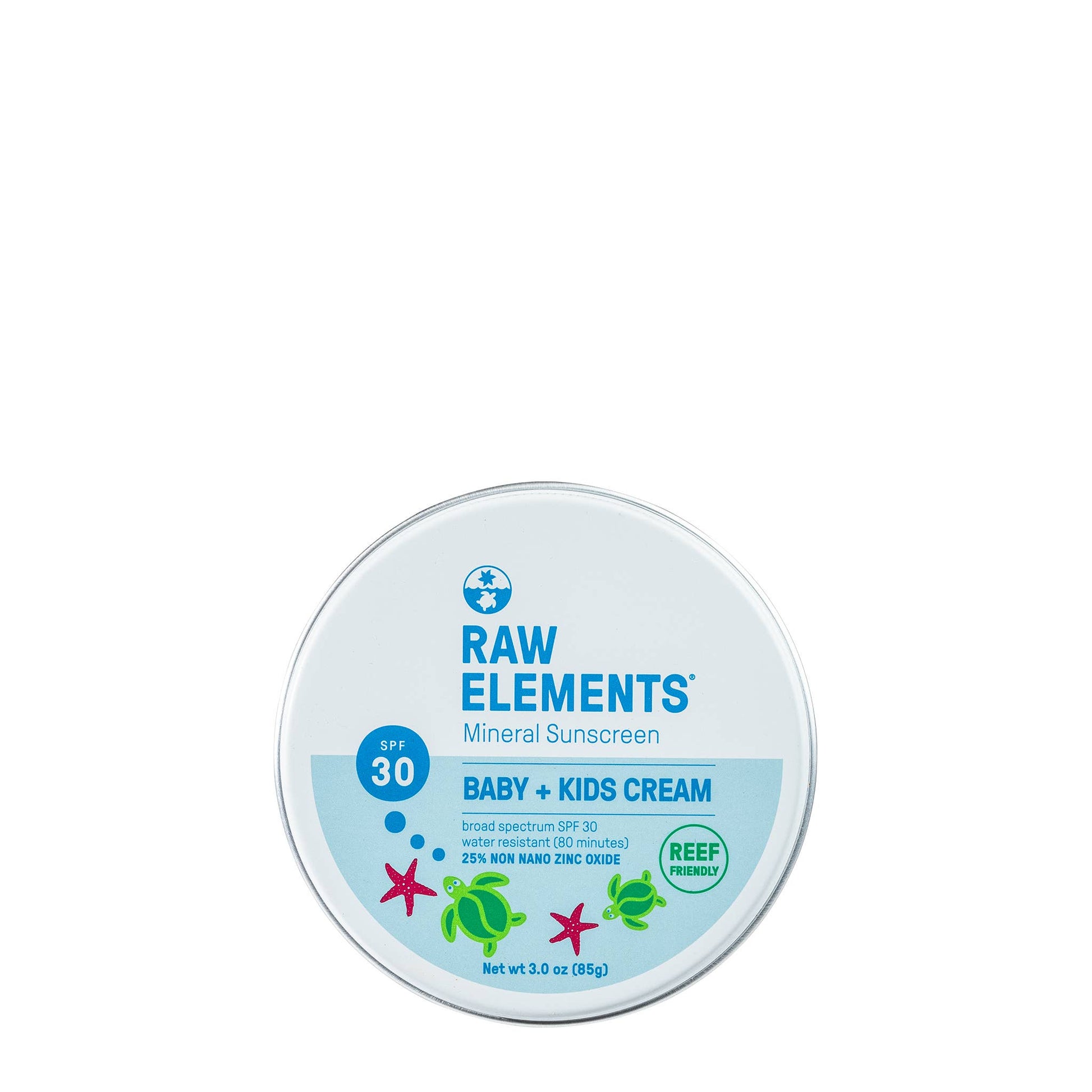 RAW ELEMENTS BABY + KIDS LOTION TIN SPF 30 Raw Elements