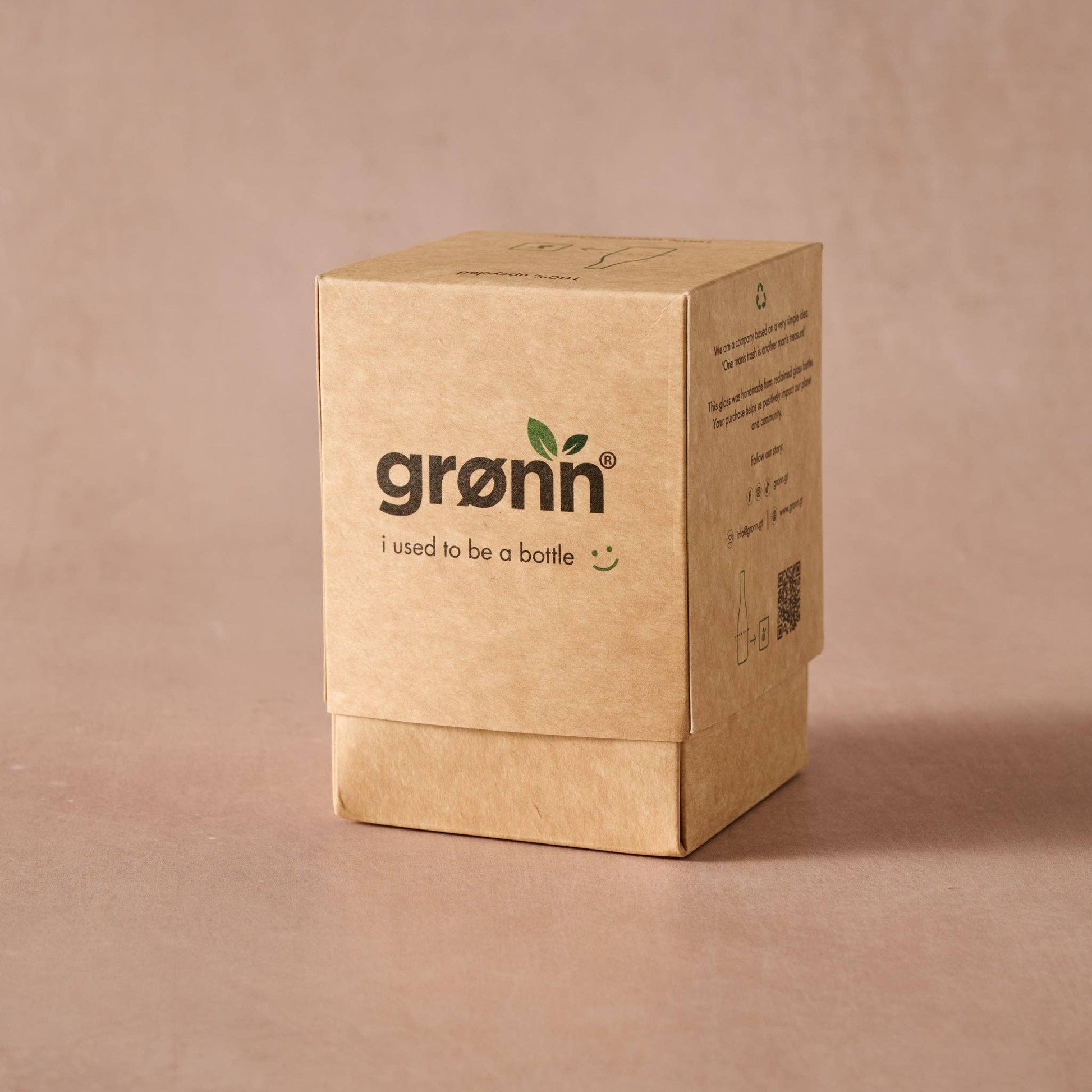 Gronn Upcycled Tumbler - 8 Oz Clear Ten Thousand Villages