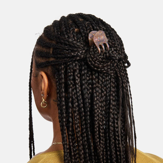 Mini Claw in Hazel Sparkle CHUNKS