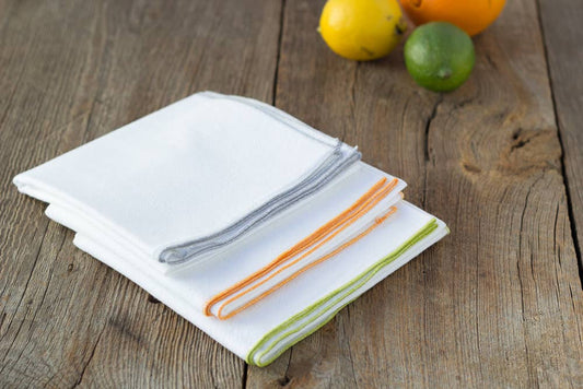 Flour Sack Towels 3-pc Set Dot and Army