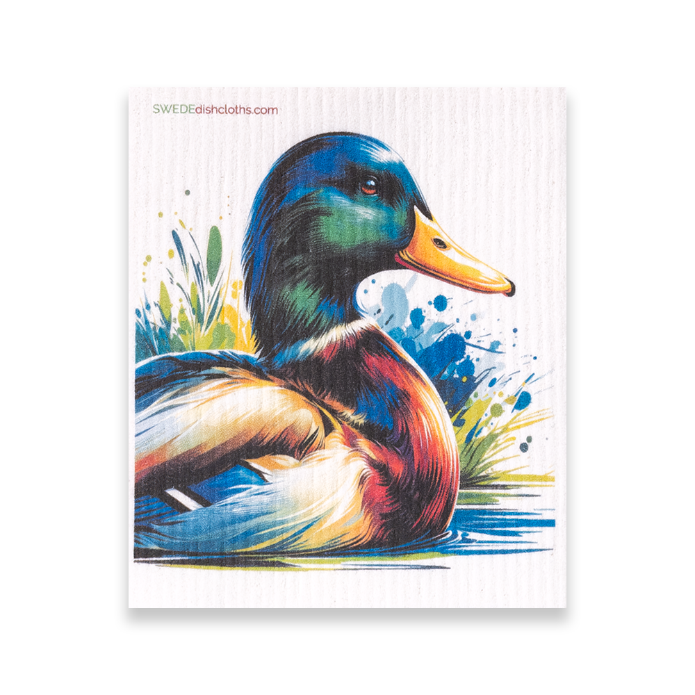 SWEDEdishcloths - Swedish Dishcloth Mallard Duck SWEDEdishcloths