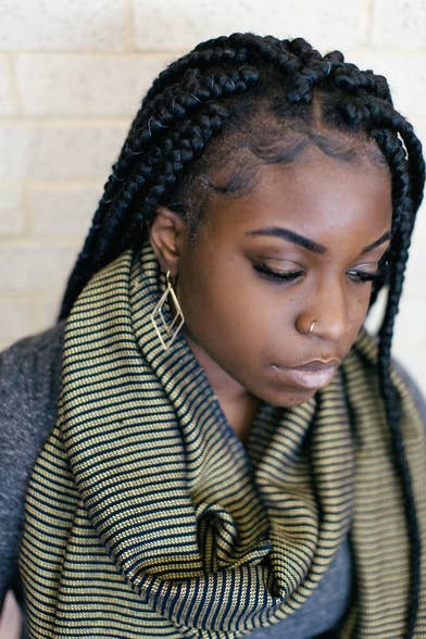 Rhombus Dangle Earrings - Gold Fair Anita