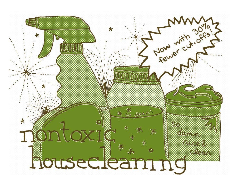 Nontoxic Housecleaning (Zine) Microcosm Publishing & Distribution