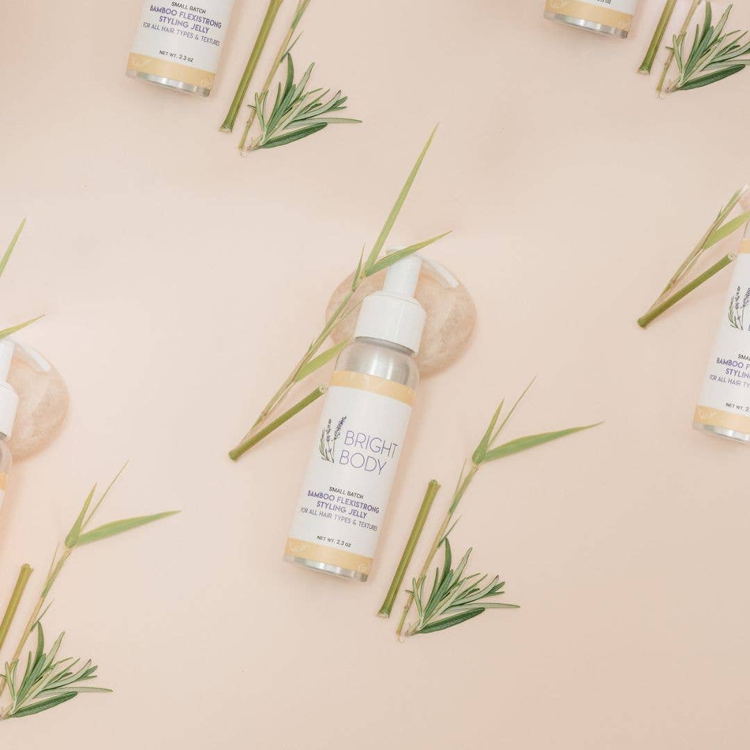 Bamboo FlexiStrong Styling Jelly | Nontoxic Strong Hair Gel