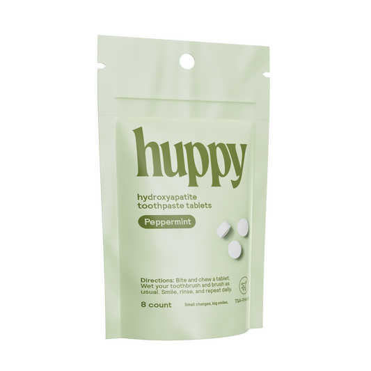 Fluoride-Free Toothpaste Tablets | Peppermint | 8 ct Sample