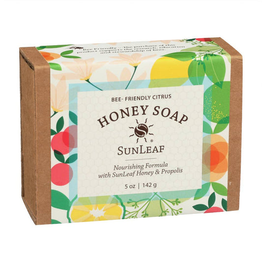 SunLeaf Naturals - Honey Soap - Floral SunLeaf Naturals