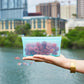 Snack Bag - Teal Zip Top