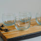 Moroccan Stemless Goblet - Clear Verve Culture