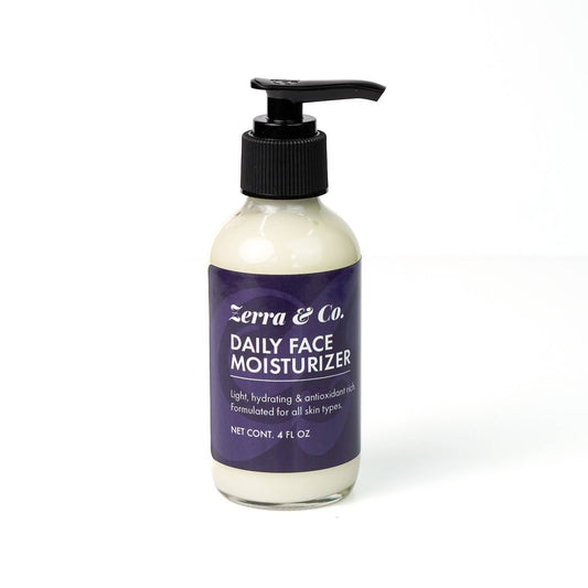 Daily Face Moisturizer Zerra & Co.