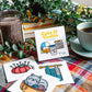 Cats & Crafts Mini Coloring Book