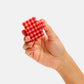 Midi Box Claw in Red Plaid CHUNKS