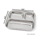 Dalcini Stainless - 3-Section Plate - Small Dalcini Stainless