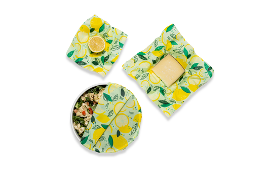 Bees Wrap Reusable Beeswax Food Wraps 3 Pack - Fresh Squeeze Bee's Wrap