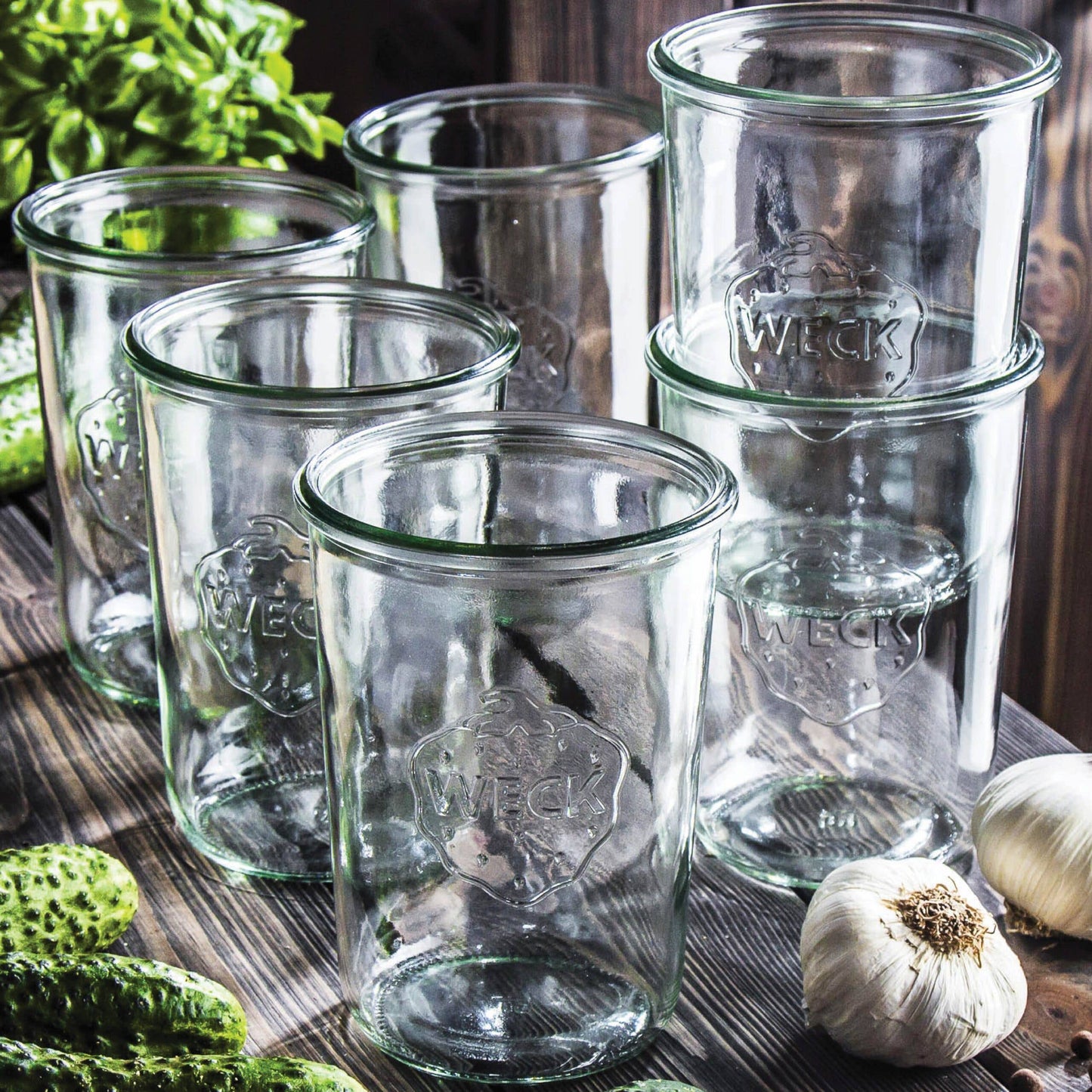 WECK® Mold Glass Jar 850ml