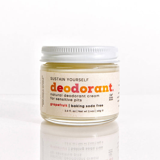 Grapefruit Deodorant Cream Sustain Yourself