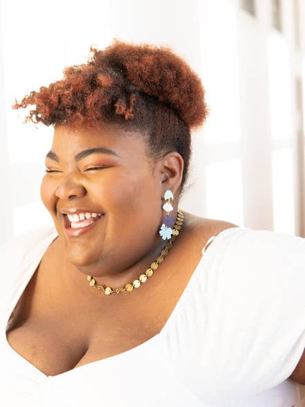 Wildflower Field Statement Earrings Fair Anita